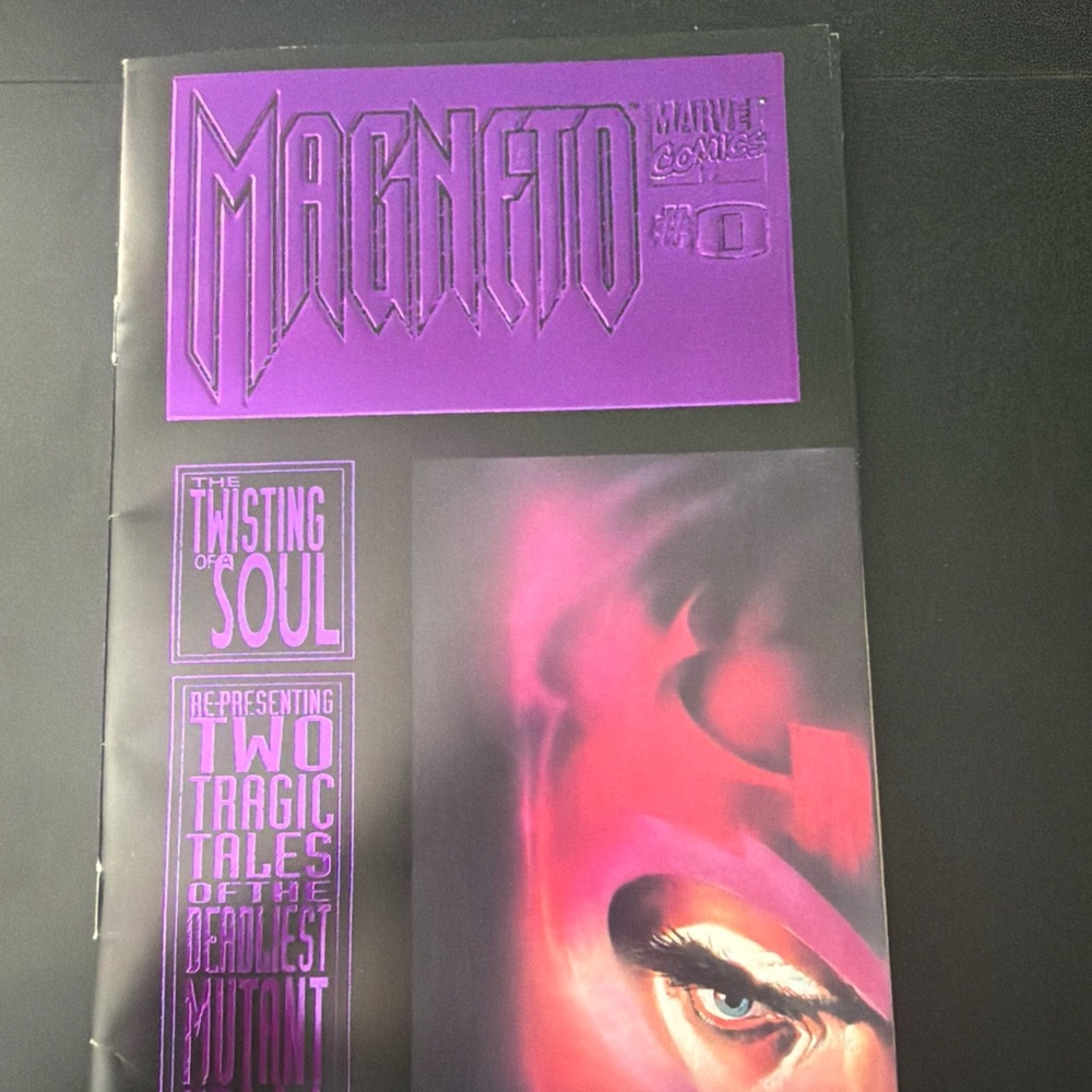 Magneto #0 (Marvel, 1993) • DOUBLE COVER • UPSIDE‑DOWN INTERIOR • EXTRA CENTERFO